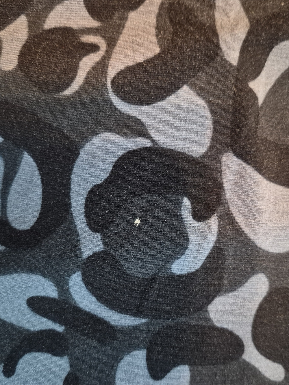 3-Pack Full Length Camo Leggings, Black, Blue & Gray, L/XL, EUC - Picture 8 of 13